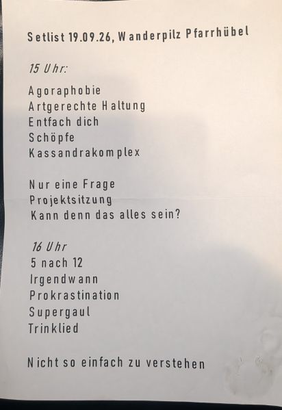 Datei:2026-09-19 Setlist Wanderpilz Pfarrhuebel.jpg